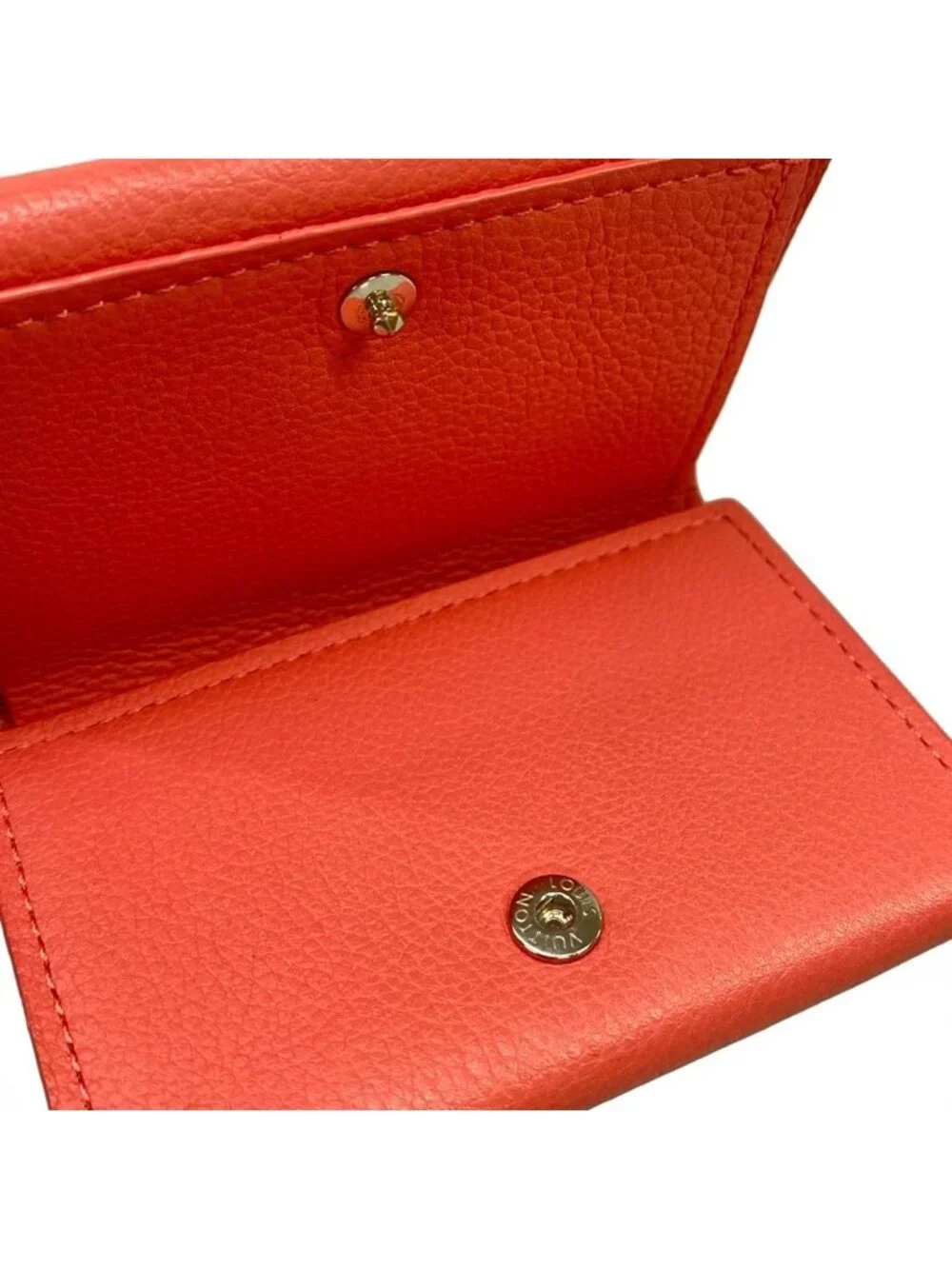 Louis Vuitton Trifold Wallet Lockme Portefeuille Lock Mini Blossom Leather